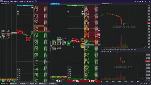 Разбор сделок за неделю. Скальпинг криптовалют. Трейдинг! смотреть онлайн