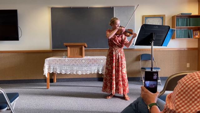 Gavotte en Rondeau from Partita 3 by J. S. Bach - Paige’s Senior Recital смотреть онлайн