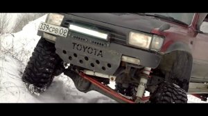 Тойота Сюрф против Митсубиси Паджеро на бездорожье. Toyota Surf vs Mitsubishi Pajero. Offroad.