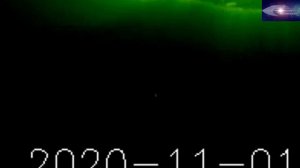 Must see! VIDEO! The appearance and hovering of a huge UFO in solar orbit! November 2020