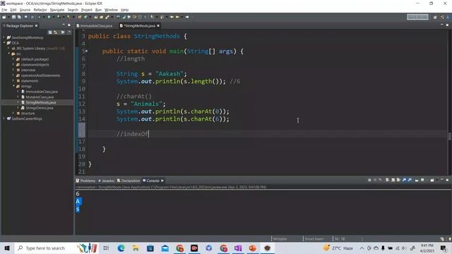 Java Certification-OCA| Manipulating Strings, String Pool, String functions, Immutability & More