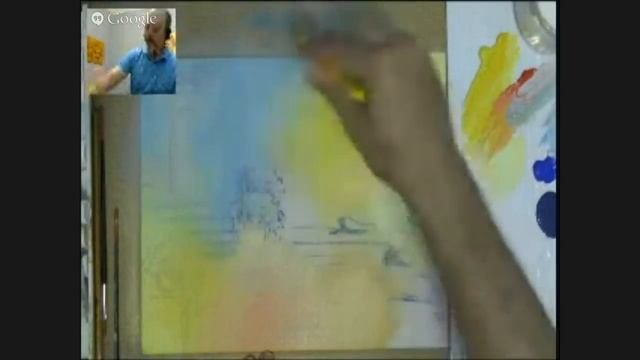 Александр Жиляев - Мастер-класс по живописи акриловыми красками смотреть онлайн