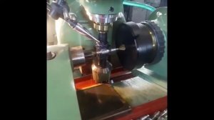 Шлицефрезерный станок, фрезерование прямых шлицев червячной фрезой