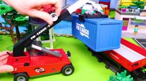 Police Cars, Trains and Fire Truck Toys for Kids