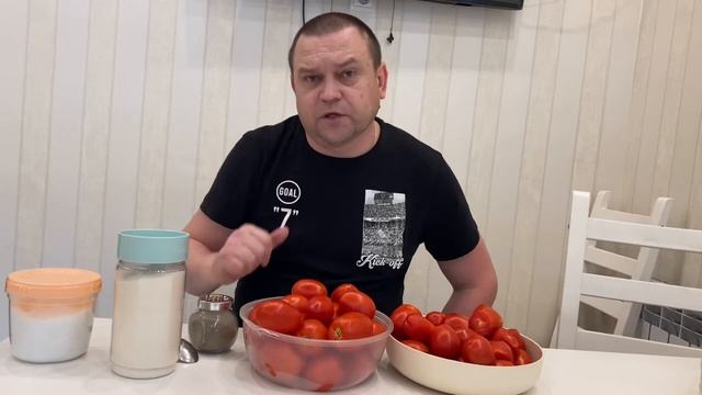 Томаты в натуральном томатном соке на зиму.Самый проверенный рецепт эпизод №1380