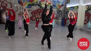 Vogue Choreography in Dance Class Studio