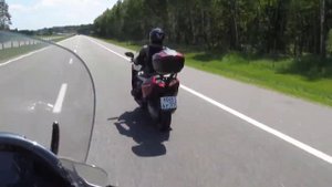 СанПалыч на своём новом BMW C 650 GT