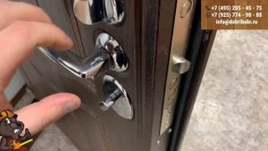 Входная двери GROFF P3-300 П-1 Темный Орех BRAVO