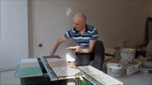 Лучший способ , приклеиваем кафель на гипсокартон  Эксперимент 2
