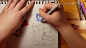 Drawing Toy Story 4 - Ducky and Bunny