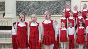 Хор «Капельки» Ансамбля песни и танца им. И.О. Дунаевского, выступление в Капелле