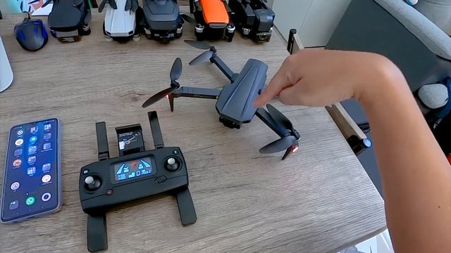 UNBOXING MJX MG-1 Drone GPS Brushless Kamera 4K Gimbal 3 Axis EIS смотреть онлайн