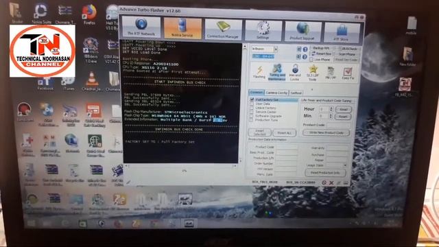 Nokia 1280 Security Lock Code Unlock use Trbo Atf box смотреть онлайн