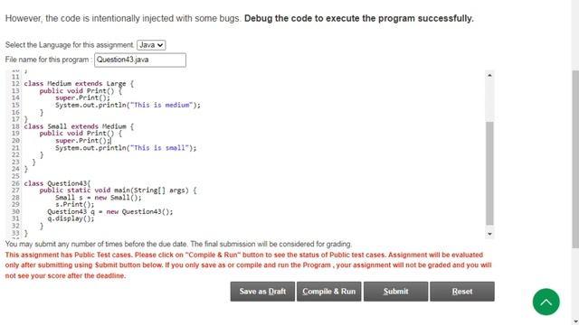 NPTEL Programming In Java WEEK 4 PROGRAMMING ASSIGNMENT ANSWERS | 2022 смотреть онлайн