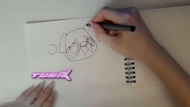 Легкие рисунки из РУССКИХ слов (1 слово -  мопс)