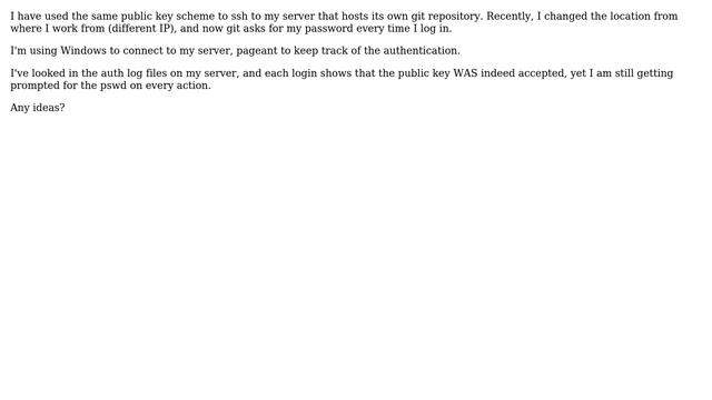 DevOps & SysAdmins: Git SSH key-pair stopped working after a location change смотреть онлайн