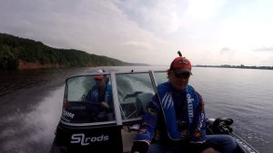 Сплав по реке Кама. Разловил Balisong Longbill