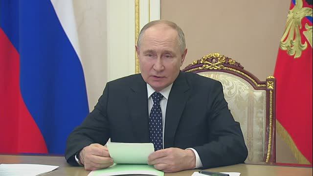 Владимир Путин. Открытие молодёжных центров 4 апреля 2024 года.