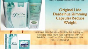 Original Lida Daidaihua Slimming Capsules Reduce Weight