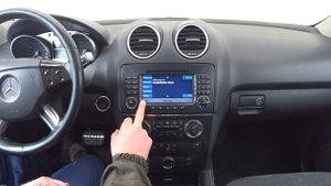 Скрытое меню Mercedes ML/GL w164. Comand NTG 2.0
