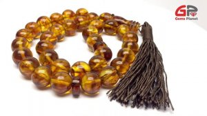 Чётки из натурального янтаря