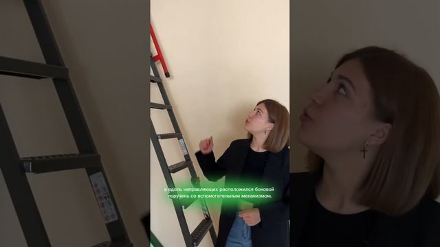 LMP - самая высокая чердачная лестница FAKRO #shorts смотреть онлайн