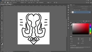 Как сделать симметричный рисунок в Фотошоп.