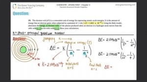 6.19 | The electron volt (eV) is a convenient unit of energy for expressing atomic-scale energies.