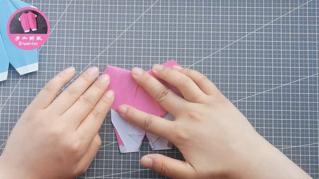 可爱的婴儿连体衣裤折纸，好看又好学，手工DIY教程 | DIY Origami Baby Clothes | How to Make Paper Baby Suit | ベビー服 折り紙 смотреть онлайн