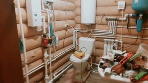 Обвязка электрокотла,система отопления Ленинградка своими руками!