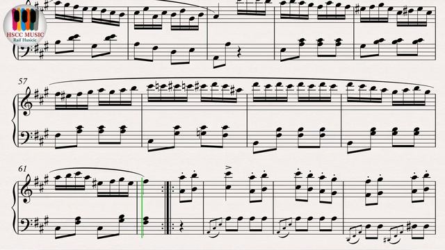 Turkish March (Rondo Alla Turca) Piano Sonata No. 11 K. 331 Movement 3 - Wolfgang Amadeus Mozart смотреть онлайн