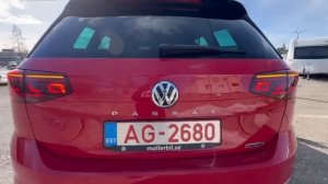 Сарай пожарного цвета. Volkswagen Passat  b8 Variant 4motion R-line. Авто из Швеции. Псков.