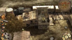 Десперадо 3: Cхватка в прериях - Helldorado - прохождение - миссия 1-3 - Два первых вагона