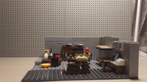 Лего самоделка зомби апокалипсис/бункер выживших/lego zombies