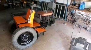 Размеры самодельного переднего адаптера переломка.