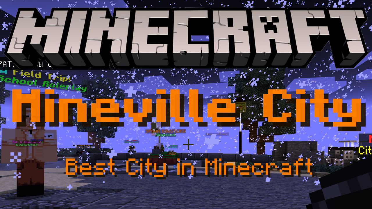 Посмотрим что на сервере Mineville ! MINECRAFT