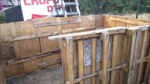 Загон для Кабана (ХРЯКА) Венгерской ПуховоЙ Мангалицы своими руками за 5 дней!!!