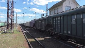 "Курганская Квакша теперь у нас" ВЛ10К-1585 с грузовым поездом следует по станции Голутвин