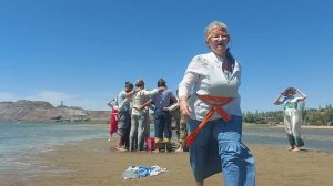 Русский боевой Пляс подле Азовстали в Мариуполе.