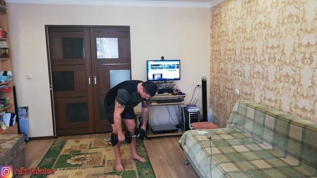 ТРЕНИРОВКА СПИНЫ В ДОМАШНИХ УСЛОВИЯХ, УПРАЖНЕНИЯ НА СПИНУ С ГАНТЕЛЯМИ, КАК НАКАЧАТЬ СПИНУ ДОМА