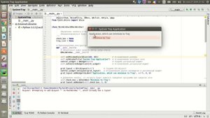 PyQt5 - Урок 1. QSystemTrayIcon - Как свернуть приложение в трей