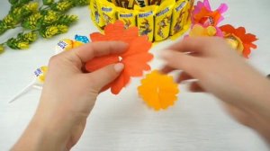 Торт из конфет для Девочки на День Рождения!