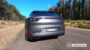 2020 Porsche Cayenne S Coupe 0-100km/h & engine sound