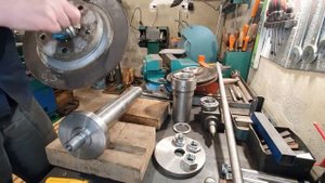 Оправка для проточки тормозных дисков