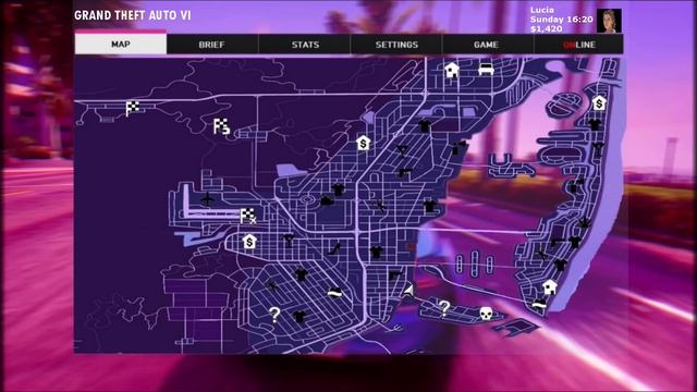 GTA 6: Pause Menu Music - OST - 1 Hour смотреть онлайн