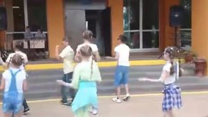 Лагерь . Танец .Морская черепашка