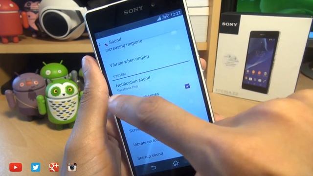 Sony Xperia Z2 Set your own Music as Notification / Ringtone смотреть онлайн