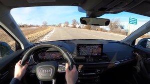 2021 Audi Q5 Premium Plus 45 - POV Test Drive (Binaural Audio)