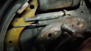 Механизм подвода колодок