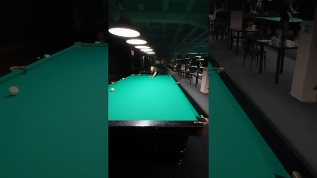 Сухой лист 🍁 #shorts #billiard #обучение #бильярд #спорт #развлечение